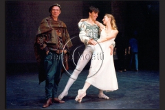 Rudolf Noureev avec Nicolas Le Riche et Claude de Vulpian - 1991 - Jacques Moatti