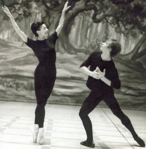 Rudolf Nureyev dancing La Sylphide in 1963 with Margot Fonteyn